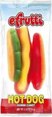 Efrutti Hot Dog Gummi Candy – Candy -60 Pieces