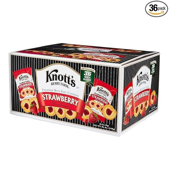 Kontt’s x27 BSC59636, Biscomerica Raspberry Cookies – 2 Oz (Pack of 36) (59636)