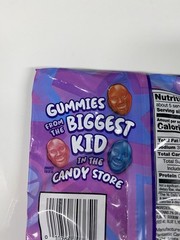 Lot of 4 Shaquille O’Neal’s SHAQ-A-LICIOUS XL Gummies 6.2 oz each