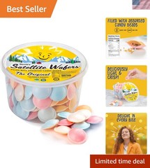 Satellite Wafers: 100 Count Tub of Assorted Candy Beads – Gluten Free