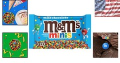 Milk Chocolate MINIS Candy 3 lbs Bag – Bulk Baking & Decorating Delight