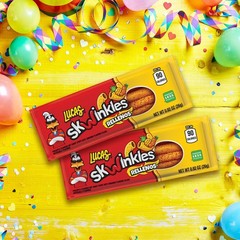 Lucas Skwinkles Pineapple – Tamarind Filled Flavored Sweet & Sour Candy Strip…