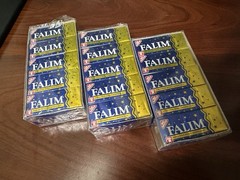 10 Pieces (2 Sticks) FALIM Sugar Free Chewing Gum New Sealed MASTIC From Turkey