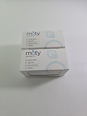 Lot Of 2 NEW Moty Mint Energy Gum 5 Packs Of Gum 10 Pieces/Pack 100 Pieces Total