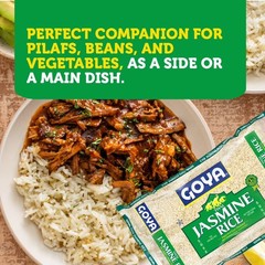 GOYA Thai Jasmine Rice, 5 lb Bag, Fat-Free, Low Sodium, Gluten Free