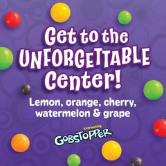 Wonka Everlasting Gobstopper, Candy, Jawbreaker 5 Pack of 12, Purple