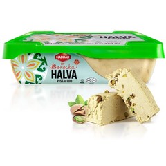 by Baracke Premium Quality Pistachio Halva, 12.34oz | A Fine Sesame Seed Past…