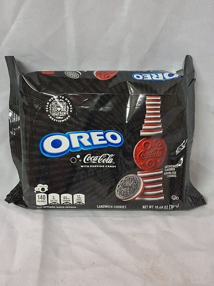 OREO Coca-Cola Sandwich Cookies, Limited Edition Expired Jan 2025