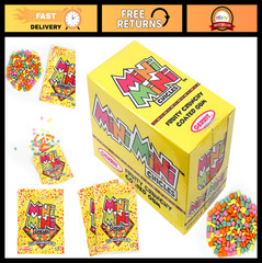 Fruity Crunchy Coated Gum – Mini Chiclets Pack of 20, Bubble Gum Treats