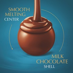 SEA SALT Lindt LINDOR LUSCIOUS MILK Chocolate BULK BAG VALUE PRICE PICK NOW!!!
