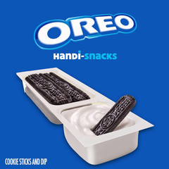 Handi-Snacks Cookie Sticks ‘N Creme Dip Snack Packs, 20 Snack Packs