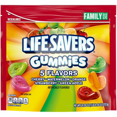 Life Savers Gummies 5 Flavors Gummy Candy, Family Size – 26 oz Bag