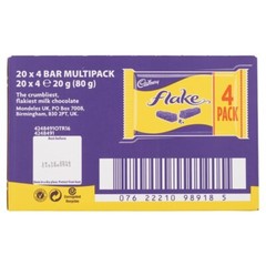 Original Cadbury Candy Bar Flake Chocolate Imported from the UK England