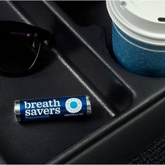 Breath Savers Peppermint Flavored Sugar Free Breath Mints, Rolls 0.75 oz 8 Count