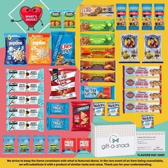 Nut Cravings Gift A – Card 40 Count Graduation Birthday Treats Gift Basket