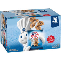 Pillsbury Soft Baked Mini Chocolate Chip Cookies 1.5 oz 28 pk Free Shipping