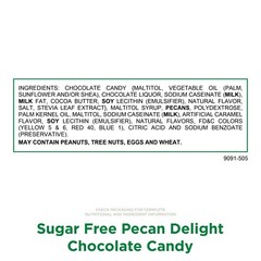 SUGAR FREE PECAN DELIGHTS CHOCOLATE RUSSELL STOVER CANDY BULK VALUE BAG-LIMITED!