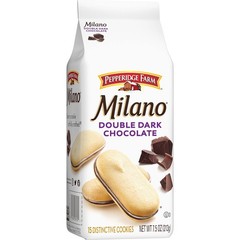 Pepperidge Farm Milano Double Dark 7.5 Oz (Pack of 1), Chocolate