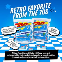 ZOTZ Fizzy Sour Candy Bulk – Retro Italian Hard Candy Individually Wrapped – …