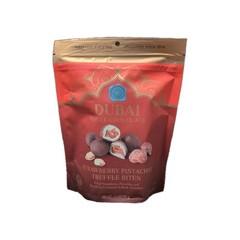 Edward Marc 5.5oz DUBAI STYLE Dark Chocolate Strawberry Pistachio Truffle Bites
