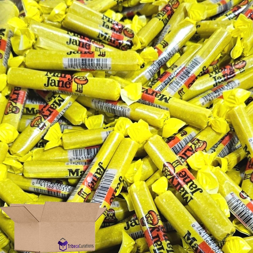 Fun Size Mary Jane Peanut Butter Candy Value Pack | 5 Pound Bulk Bag