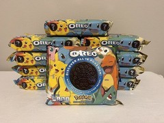 OREO Pokémon Limited Edition Sandwich Cookies (15.25 Oz) Factory Sealed(EXPIRED)