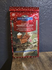 Ghirardelli Limited Edition Milk Chocolate Peppermint Hot Cocoa Squares 5.3oz