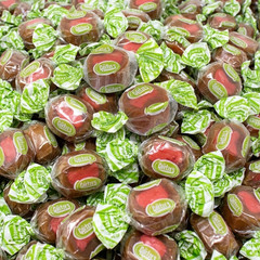 Goetze’s Apple Caramel Creams Candy 1.5 LB | Individually Wrapped | Free Ship!