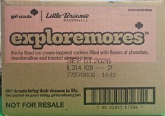 2026 GIRL SCOUT COOKIES EXPLOREMORES FULL CASE OF 12 BOXES FREE SHIPPING 🔥
