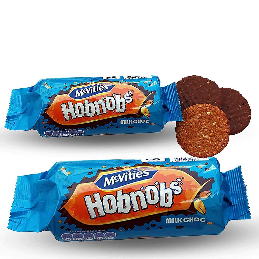 McVitie’s Milk Chocolate Hobnobs 262g – Pack of 2