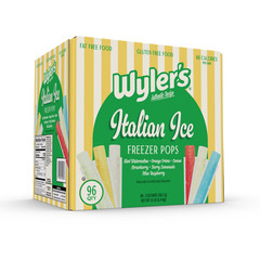 Wyler’s Authentic Italian Ices, 96-count package, 2 oz. each Variety Flavors