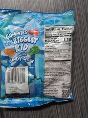 Variety 4 Pack Shaq-A-Licious XL Gummies 6.2 oz Peach Berry Lime Mango BB 8/26+