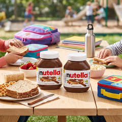 2 Orders Nutella Hazelnut Spread with Cocoa, 33.5 oz, 2-count Each Order