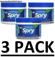 Xlear Spry Peppermints with Xylitol – Sugar Free 240 Ct (Total 720 Ct)