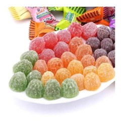 Lot 100 Sweet Sour Gummy Candy Refreshing Orange 100g