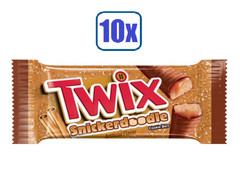 10x Packs TWIX Snickerdoodle Cookie Chocolate Candy Bars – 1.4oz
