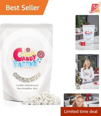 Mini Dehydrated Marshmallow Bits Vanilla 1lb Resealable Bag Topping