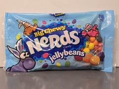 10 POUNDS BULK LOT of NERDS Big Chewy Jellybeans, exp date of January 5, 2027.