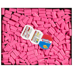 Bazooka Bubble Gum Sugar-Free 120 Ct Pink Flavor Bulk Chewing Gum Nostalgic