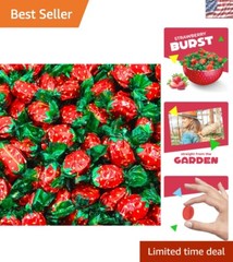 Strawberry Filled Bon Bons | 1lb Bag (Approx. 85 Count) – Perfect Party Treats