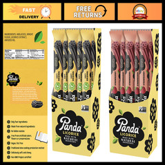 Natural Soft Licorice Candy – Vegan, Non-GMO, Fat-Free – Original & Strawberry F