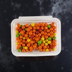 Assorted Tootsie Candy Coated Fruit Chews Including Cherry, Orange, Lime, and Le