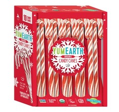 YumEarth Organic Candy Canes – Individually 10 Count (Pack of 1), Peppermint