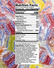 Sunkist Fruit Gems, Soft Jelly Gummy, Bulk Individually Wrapped Candy (2 Pounds)