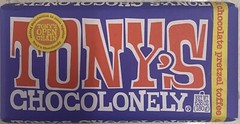 2x Tony’s Chocolonely 42% Dark Milk Chocolate Pretzel Toffee Bar 6.35oz – 2 PACK