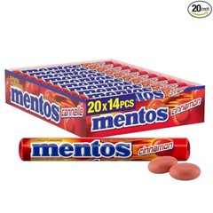 Mentos Cinnamon Candy, 1.32-Ounce Rolls (Pack of 20) – FREE SHIPPING