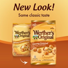 2 Pack Werther’s Original Creamy Caramel Filled Hard Candy 27 Oz Bags