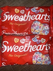 SweeTarts ~ Conversation Hearts 2-Bags 10.5 oz. Each Valentine ~ Exp 9/2028