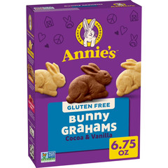 (pack of 2) Annie’s Gluten Free Cocoa & Vanilla Bunny Cookies, 6.75 Oz each