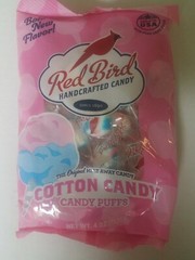 Red Bird Handcrafted Candy Cotton Candy Candy Puffs-NEW-SHIPS SAME BUSINESS DAY